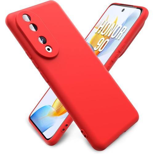 Coque Pour Honor 90 5g, Ultra Mince Étui Souple De Silicone, Intéri... on Productcaster.