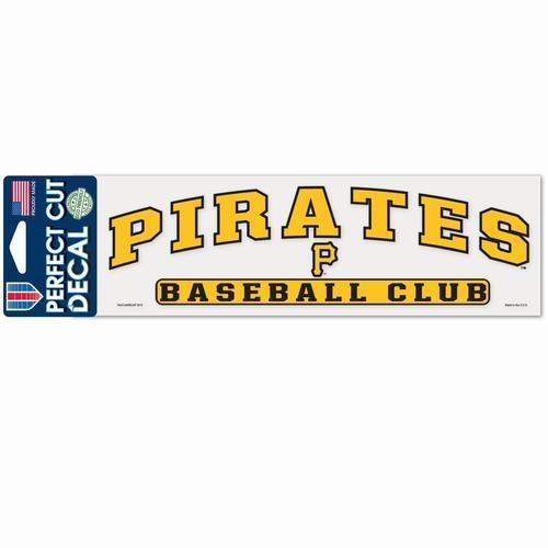 Mlb Perfect Cut Autocollant 8x25cm Pittsburgh Pirates on Productcaster.