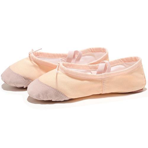 Chaussures De Ballet En Toile Pour Filles,Ballerines Classiques,Cha... on Productcaster.