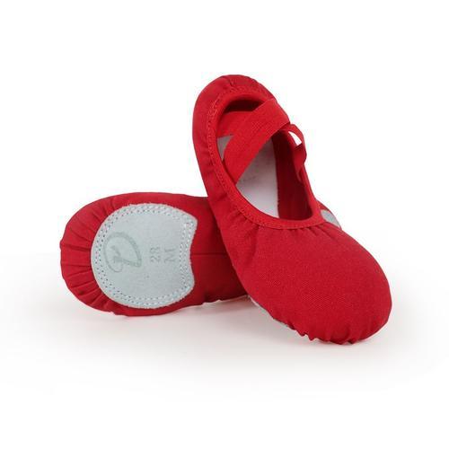 Chaussures De Ballet En Toile Souple Pour Femmes,Pantoufles De Prat... on Productcaster.