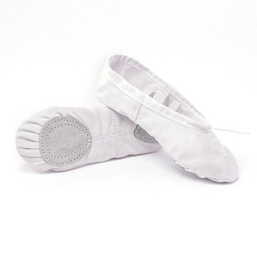 Ballerines En Toile À Semelle Fendue Pour Filles,Chaussures De Dans... on Productcaster.