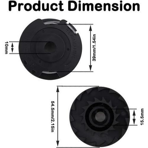 Bobine de rechange pour fil de coupe-fil Bobine de fil de tondeuse ... on Productcaster.