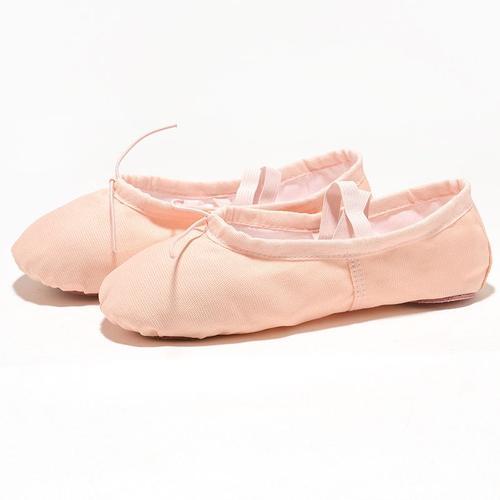 Chaussures De Ballet Plates En Toile Pour Filles,Pantoufles De Dans... on Productcaster.