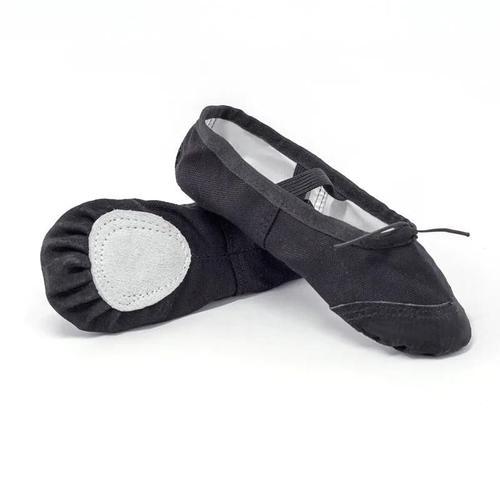 Ballerines De Danse Plates En Toile Pour Filles,Chaussures De Danse... on Productcaster.