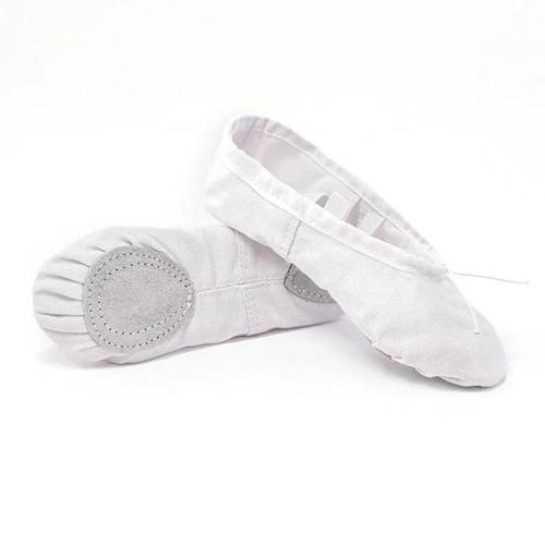 Chaussures De Danse Plates En Toile Pour Enfants Et Femmes,Ballerin... on Productcaster.