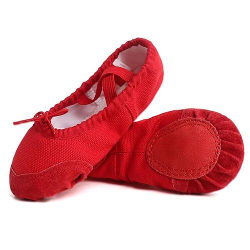 Chaussures De Ballet En Toile À Semelle Souple Pour Femmes Et Fille... on Productcaster.