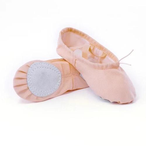 Ballerines De Danse Plates En Toile Pour Filles,Chaussures De Danse... on Productcaster.