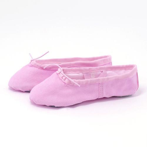 Chaussons De Ballet En Toile Pour Filles,Chaussures De Danse Plates... on Productcaster.