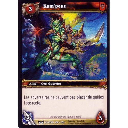 Kam'peuz - World Of Warcraft - Illidan - C - 159/252 on Productcaster.