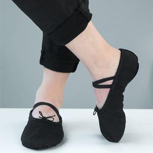 Chaussures De Ballet En Toile À Semelle Souple Pour Femmes Et Fille... on Productcaster.