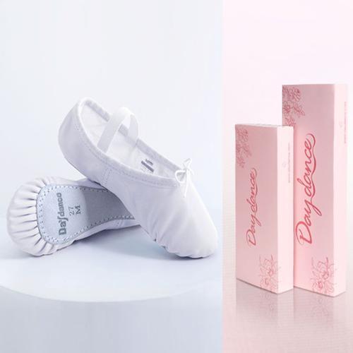 Chaussures De Ballet En Cuir Véritable Pour Femmes,Pantoufles De Da... on Productcaster.