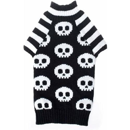 Costume Chaud D'hiver Pour Chien En Tricot Avec Tête De Mort Pour A... on Productcaster.