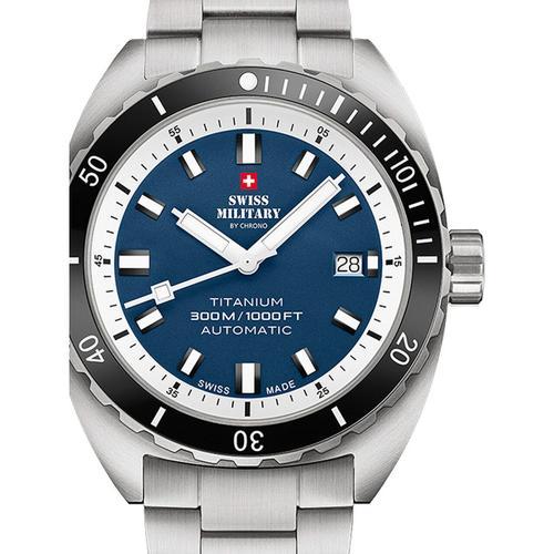 Mens Watch Swiss Military Sma34100.03, Automatic, 42mm, 30atm on Productcaster.