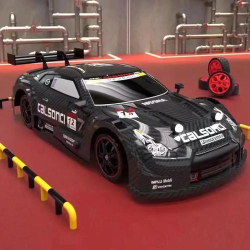 Noir - Voiture Radiocommandée Gtr 2.4g Pour Enfant, Véhicule De Cou... on Productcaster.