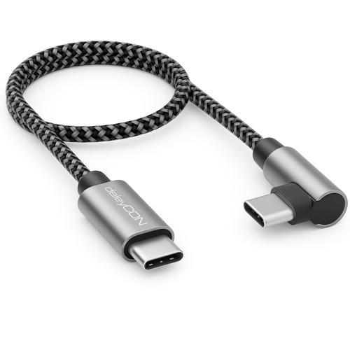 0,30m Câble USB C 1x 90° Coudé PD3.0 (60W Charge Rapide) Câble de C... on Productcaster.