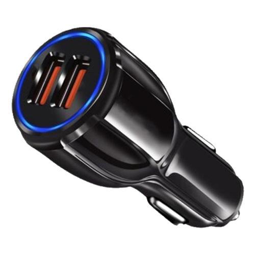 Adaptateur de chargeur de voiture double USB QC3.0, charge rapide, ... on Productcaster.