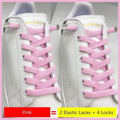 Lacets Élastiques Pour Chaussures De Sport,8mm,Larges,Plats,Sans N?... on Productcaster.