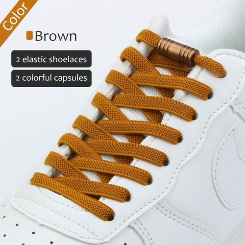 Lacets De Chaussures Élastiques Pour Enfants Et Adultes,Fermeture E... on Productcaster.