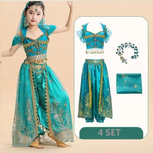 Ensemble De Danse Du Ventre Princesse Indienne Pour Enfants,Vêtemen... on Productcaster.