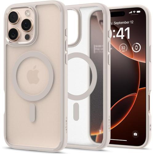 Coque Pour Iphone 16 Pro Max, Ultra Hybrid Magfit, Semi-Transparent... on Productcaster.