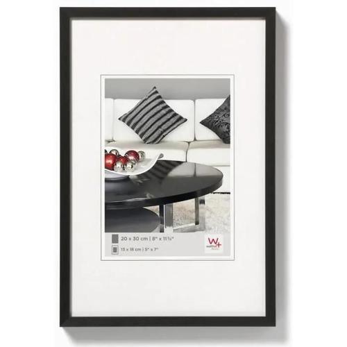 Cadre photo - Walther Chair - 40 x 60 cm - Aluminium brossé - Noir ... on Productcaster.