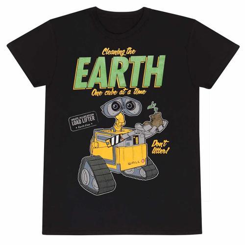 Wall-E - T-Shirt Cleaning The Earth - Adulte on Productcaster.