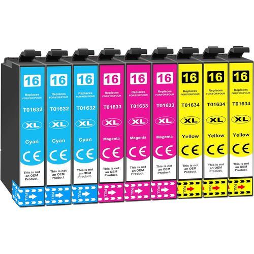 Cartouches d'encre Compatible pour Epson 16 Cartouches 16 XL Compat... on Productcaster.