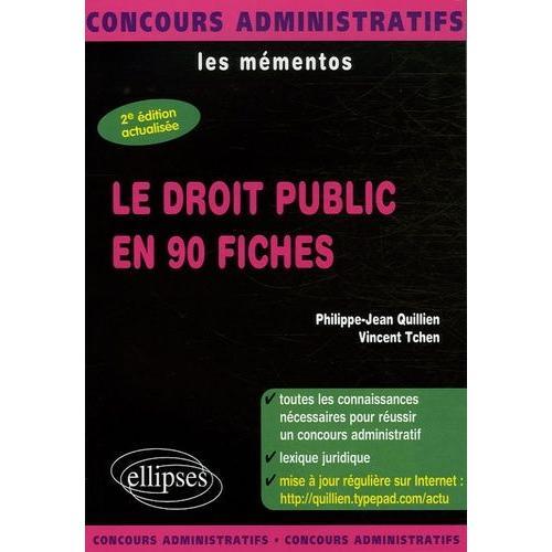 Le Droit Public En 90 Fiches on Productcaster.