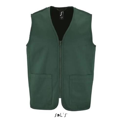 Bodywarmer Homme Wallace Vert Foret - Sol's - 3xl - Ouverture Zippé... on Productcaster.