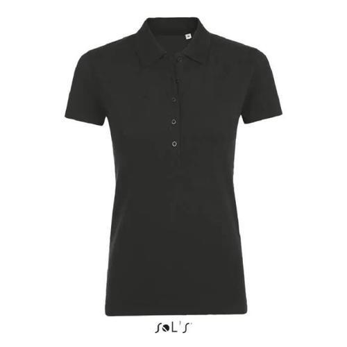 Polo Phoenix Femme Noir - Xl - Manches Courtes - Coupe Cintrée - 95... on Productcaster.