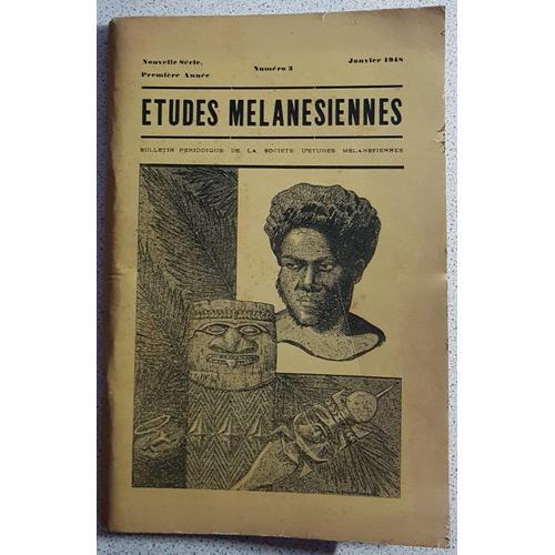 Etudes Mélanésiennes N° 3 - Janvier 1948 - Nouvelle-Calédonie - Bul... on Productcaster.