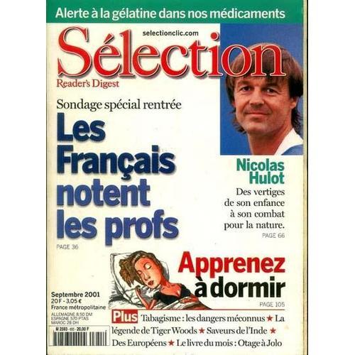 Magazine Reader's Digest N° 655, Nicolas Hulot ; Les Français Noten... on Productcaster.