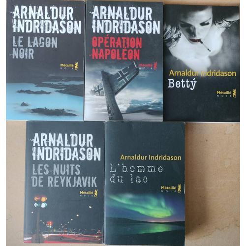 Lot 5 Livres Arnaldur Indridason - Métailié on Productcaster.