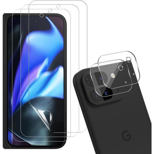 3+2 Pièces Protection D'écran Pour Google Pixel 9 Pro Fold (Pas Ver... on Productcaster.