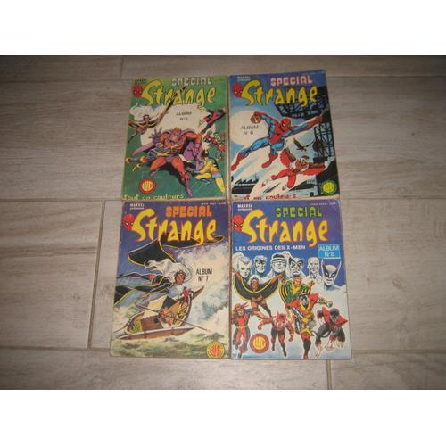 Lot 12 Special Strange 13 A 24 En 4 Reliures 5 A 8 Marvel Lug 1978/80 on Productcaster.