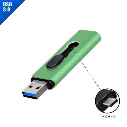 Clé USB 3.0 OTG 2 en 1 de type-c,support à mémoire de 32GB 256GB 12... on Productcaster.