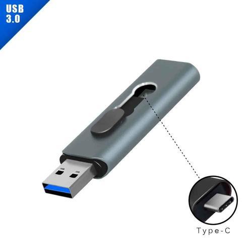 Clé USB 3.0 OTG 2 en 1 de type-c,support à mémoire de 32GB 256GB 12... on Productcaster.