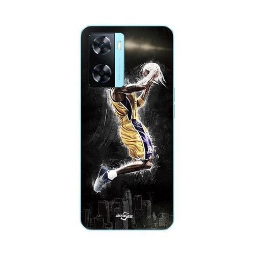 Coque Oppo A57s 4g Basketball Kobe Bean Bryant 24 Black Mamba on Productcaster.