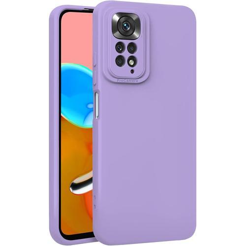 Coque Pour Xiaomi Redmi Note 11 6.43 Pouces Étui Rigide Lilas Silic... on Productcaster.