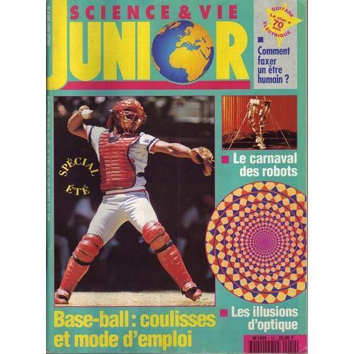 Science Et Vie Junior N° 50 : Spécial Ete Base-Ball : Coulisses Et ... on Productcaster.