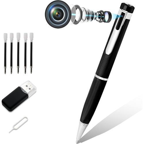 Stylo Caméra, 1080P Stylo Caméra Cachée, Caméra Espion avec Prise d... on Productcaster.