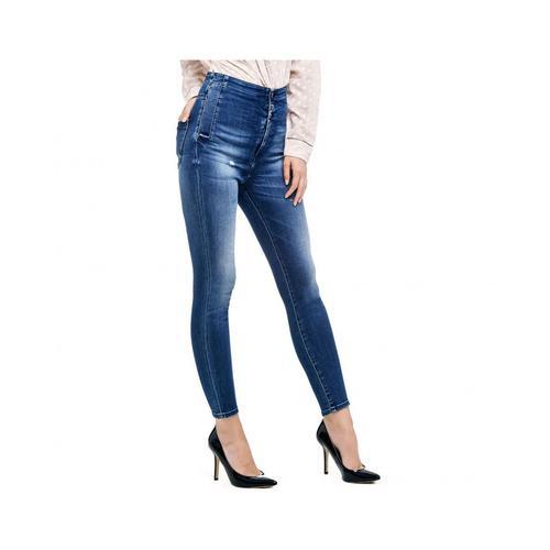 Guess Jeans Femme New Bonny Bleu on Productcaster.