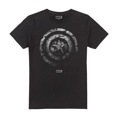 Captain America - T-Shirt Brick Shield - Homme on Productcaster.