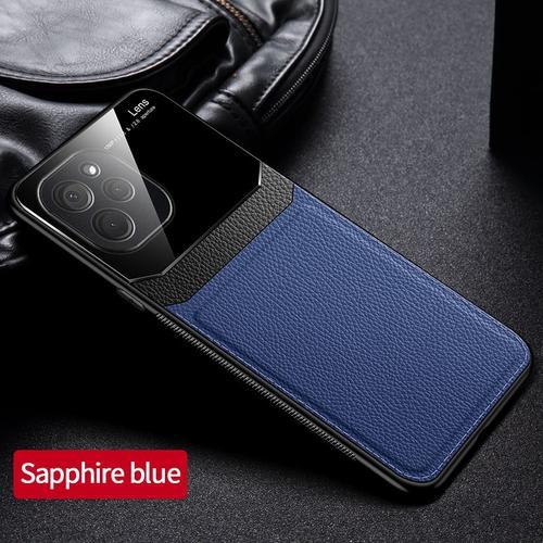 Juste En Cuir Pu Mince En Verre De Luxe Pour Xiaomi Coque Arrière A... on Productcaster.