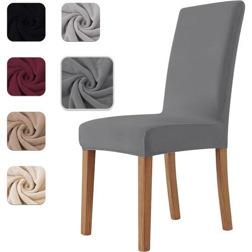 Housse de Chaise 4 pièces in Velours Extensible,Housse Chaise Salle... on Productcaster.