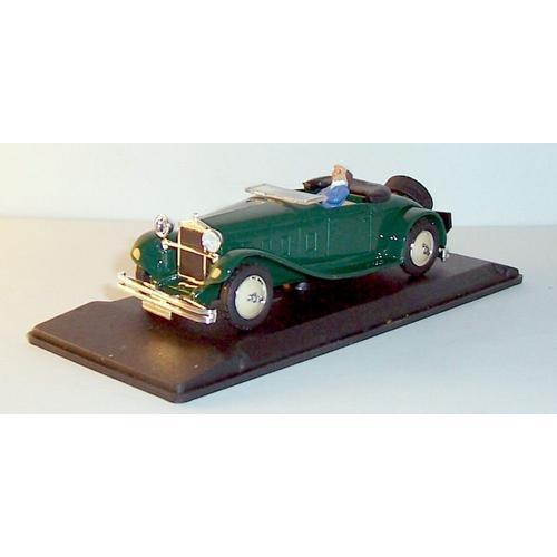 Delage D8 Cabriolet Verte Avec Un Personnage- 1/43ème - Fabricant: ... on Productcaster.