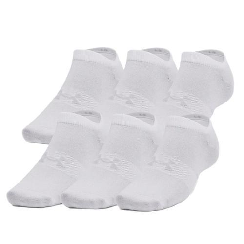 X6 Paires De Chaussette Blanches Mixte Under Armour Essential on Productcaster.