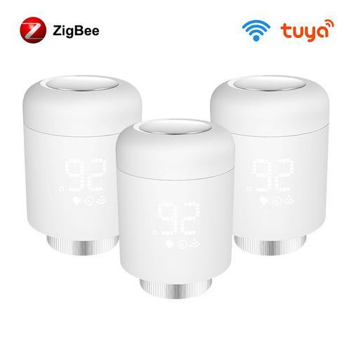 AVATTO-ZigBee 3.0 TRV Tuya Religions Actionneur Vanne Intelligente,... on Productcaster.