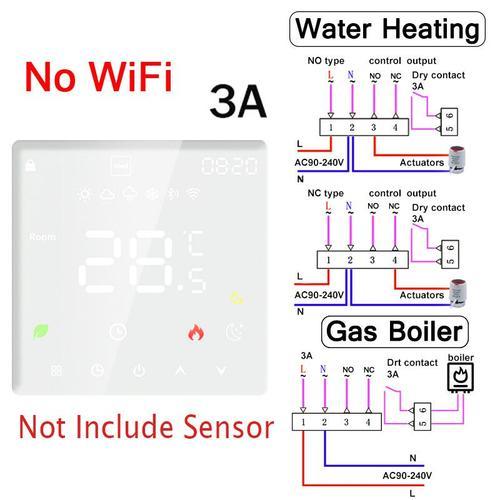 Tuya-Thermostat intelligent WiFi,chauffage au sol électrique,TRV,ea... on Productcaster.