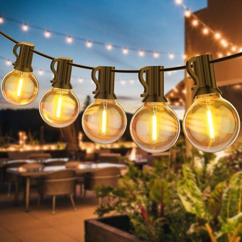 Guirlande Lumineuse Exterieur,7,6m/25ft 12+1 Ampoules Guirlande Gui... on Productcaster.